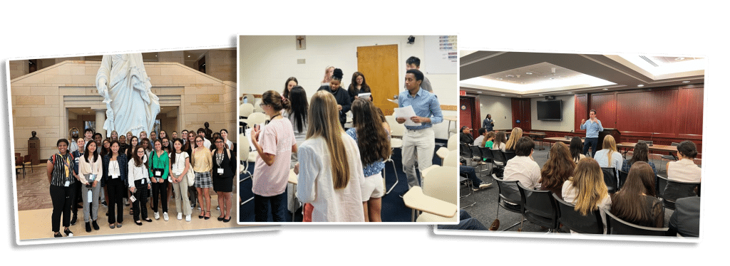 PALS program participants — student leadership photo collage