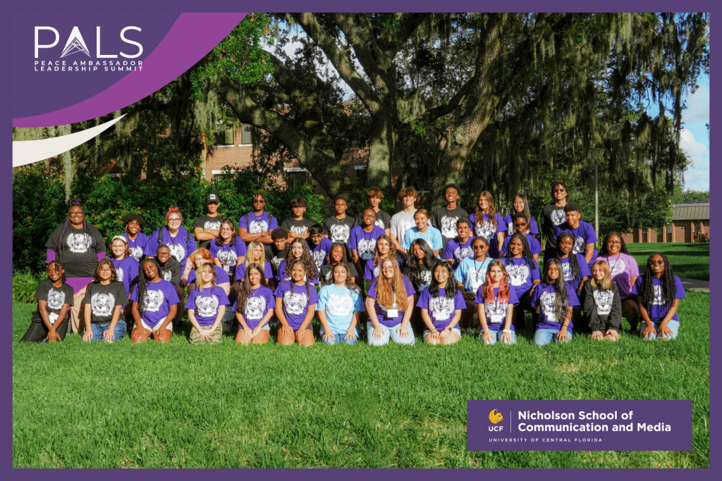 PALS participants and college mentors at the University of Central Florida, 2024