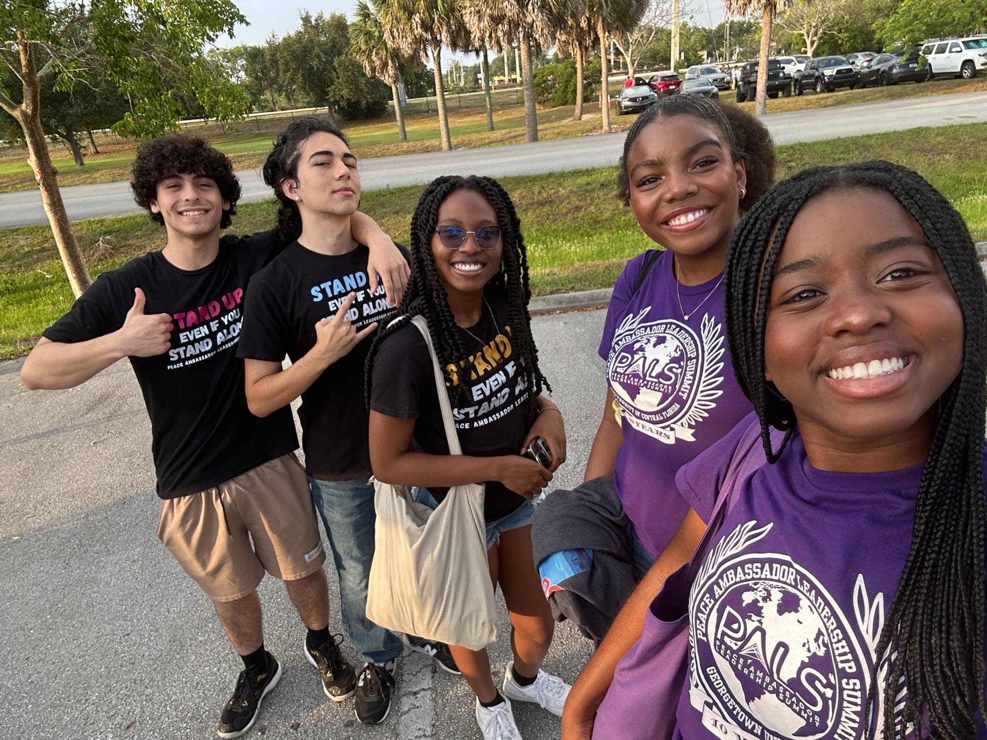 PALP students together at a community service event