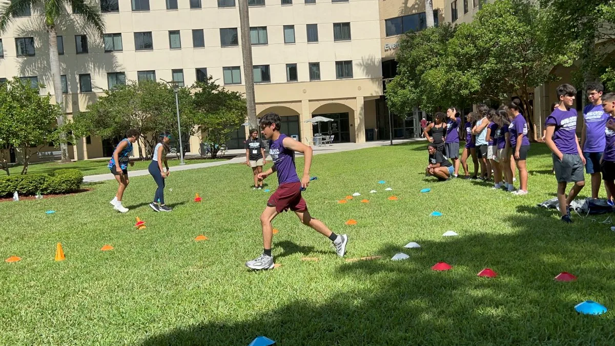 PALS students in outdoor leadership activity