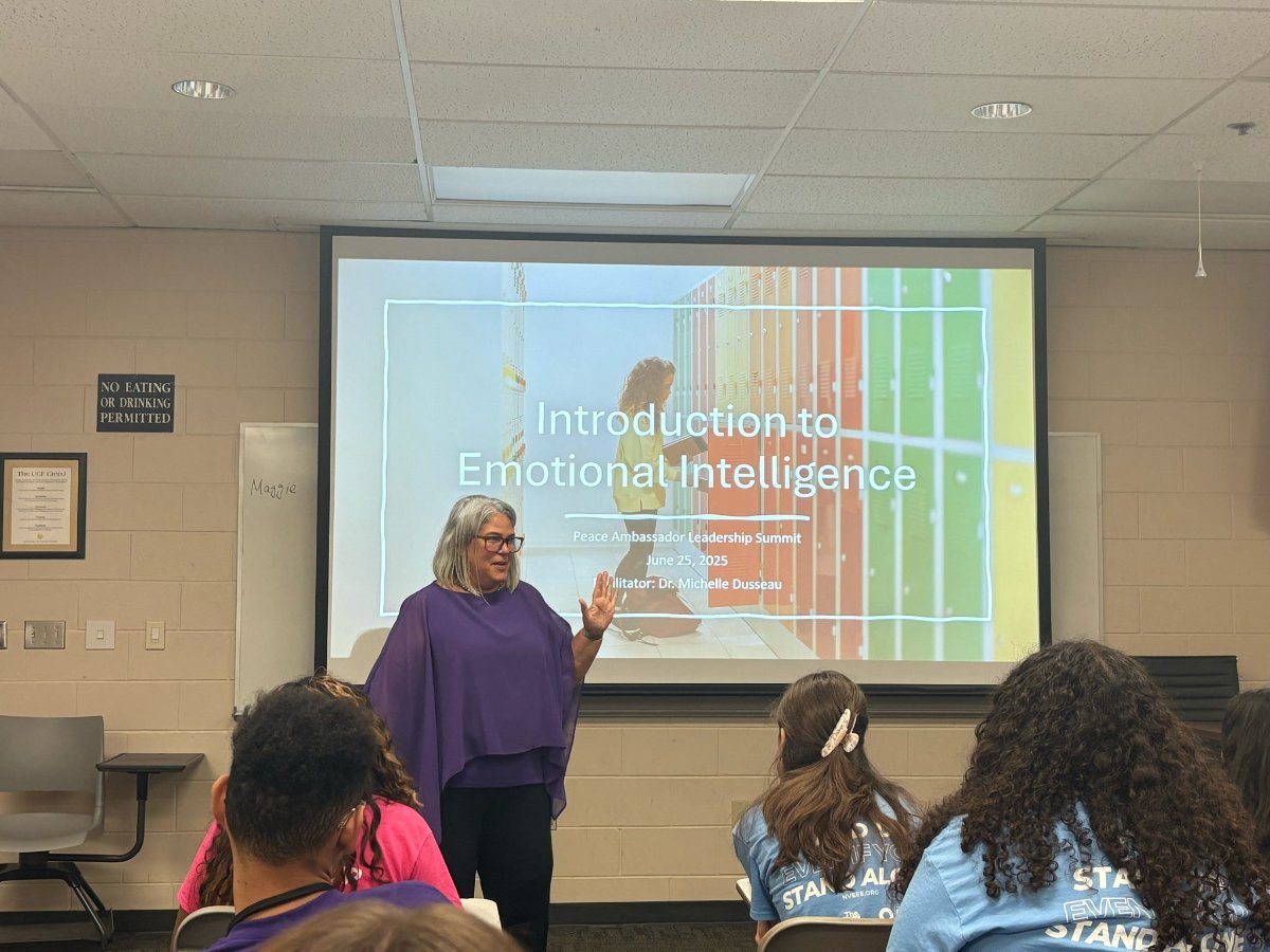 NVEEE students in a leadership session