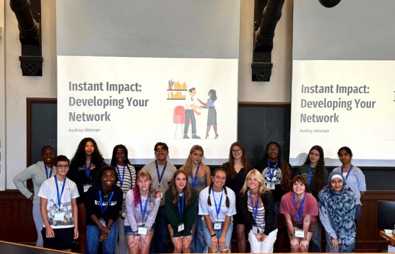 AFFIRM Ambassadors at a networking workshop