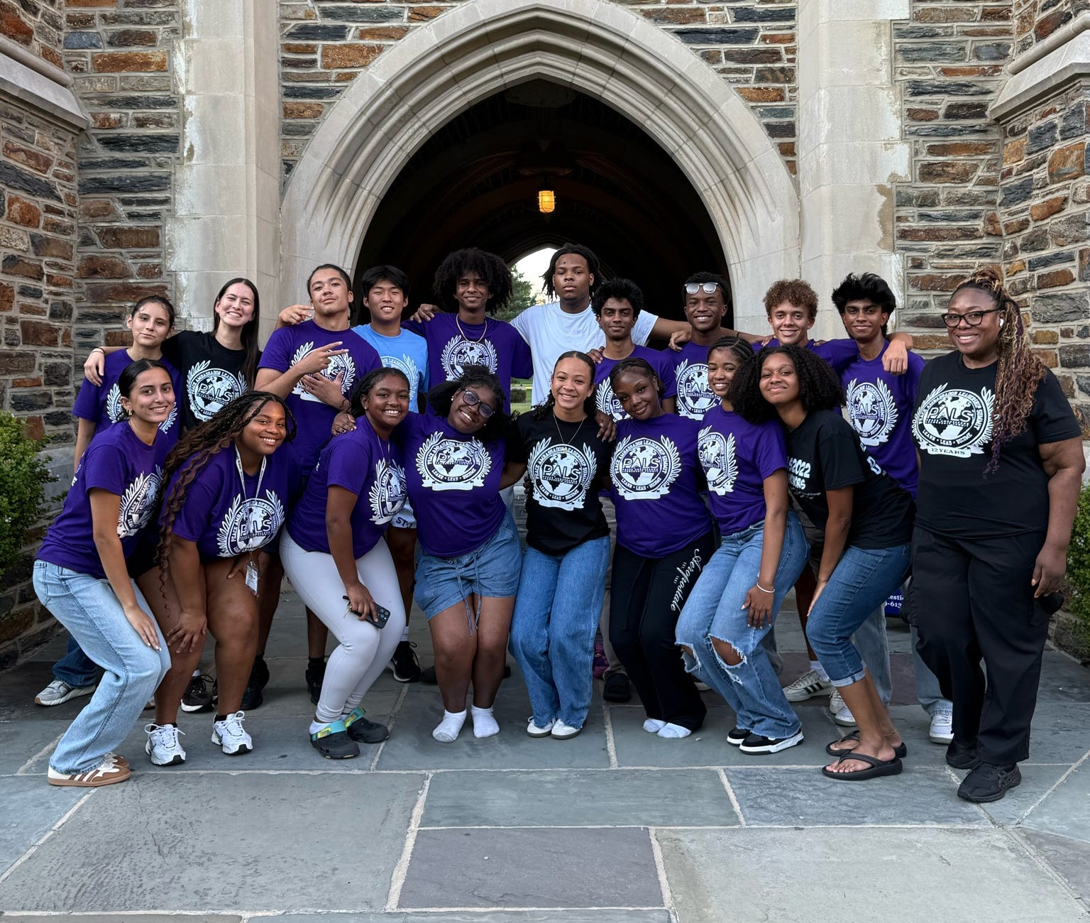 AFFIRM Ambassadors and PALS students at Duke University