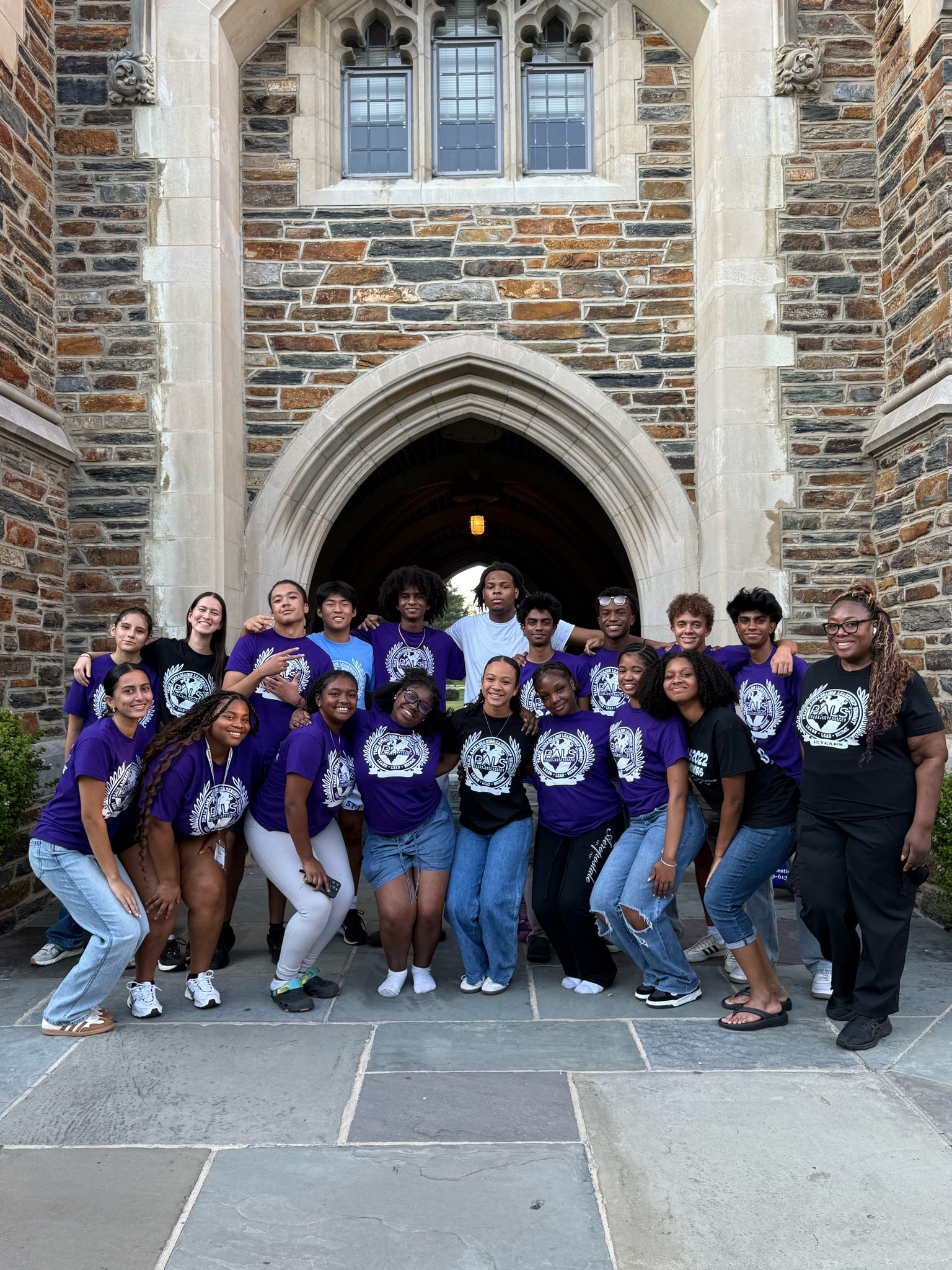 NVEEE students together on a college campus