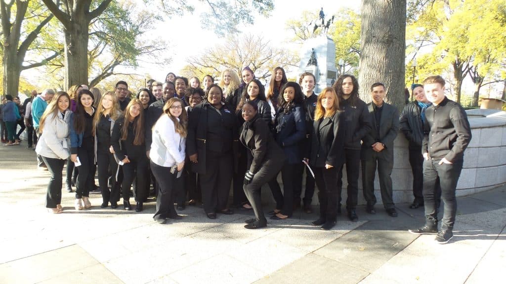 The NVEEE delegation in Washington, D.C., 2016