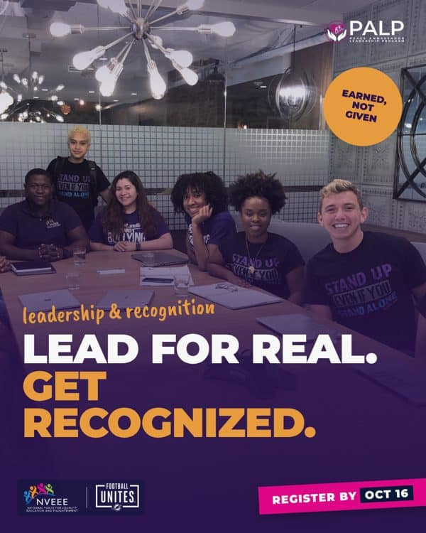 PALP Instagram carousel: Lead for Real. Get Recognized.